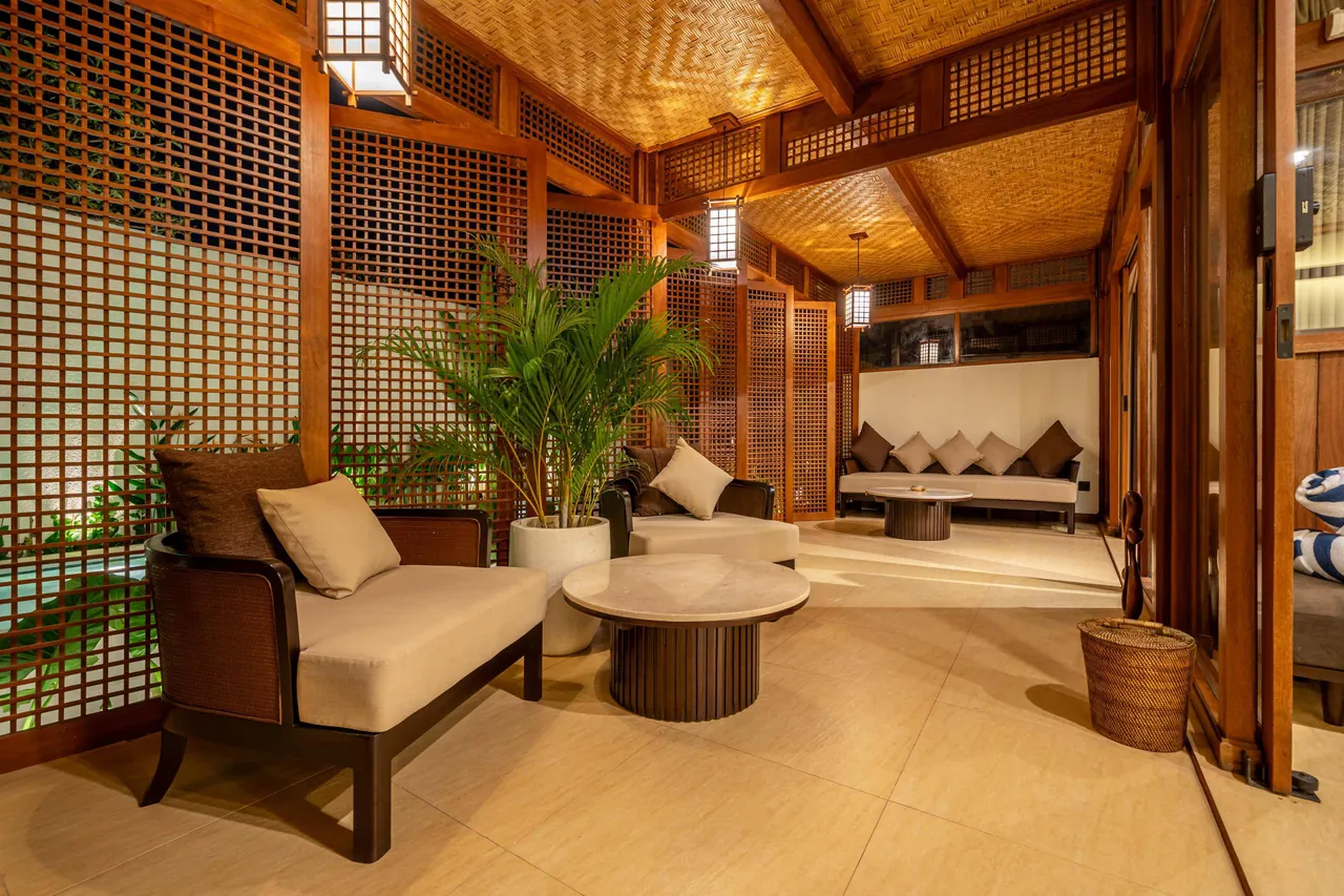 Ubud EcoHouse — Lounge area