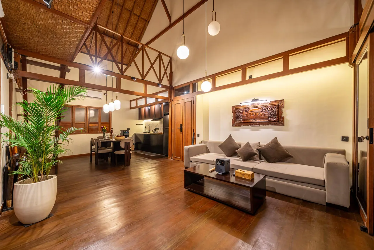 Ubud EcoHouse — Living room