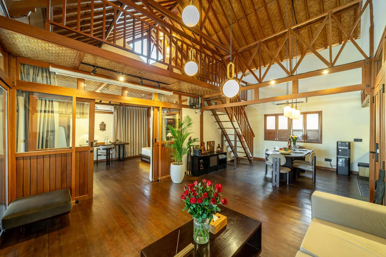 Ubud EcoHouse — Living room